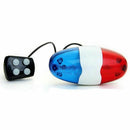 Bicycle Bell 6 LED 4 Tone Horn LED Light Electronic Siren Bicycle Bells for H6M2