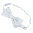 Adjustable Size Satin for Men Women White