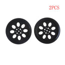 2PCS 70mm T25 Rubber Wheels Match 360 Degree Servo Wheels Parts For DIY Robot FT