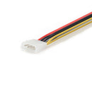 4Pin to 15Pin Serial ATA SATA Splitter Power Cable Lead Connector Male Fema J7T0