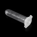 100Pcs 2ml Clear Plastic Vials Container Snap Cap Centrifuge Tubes Vials Sample