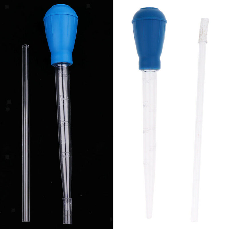2x Aquarium Pipette Dropper chemical use dropper Water Changer Coral Feeder