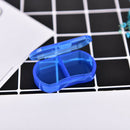 Portable Plastic Pill Box Medicine Case For Healthy Care With Temporary Storage#