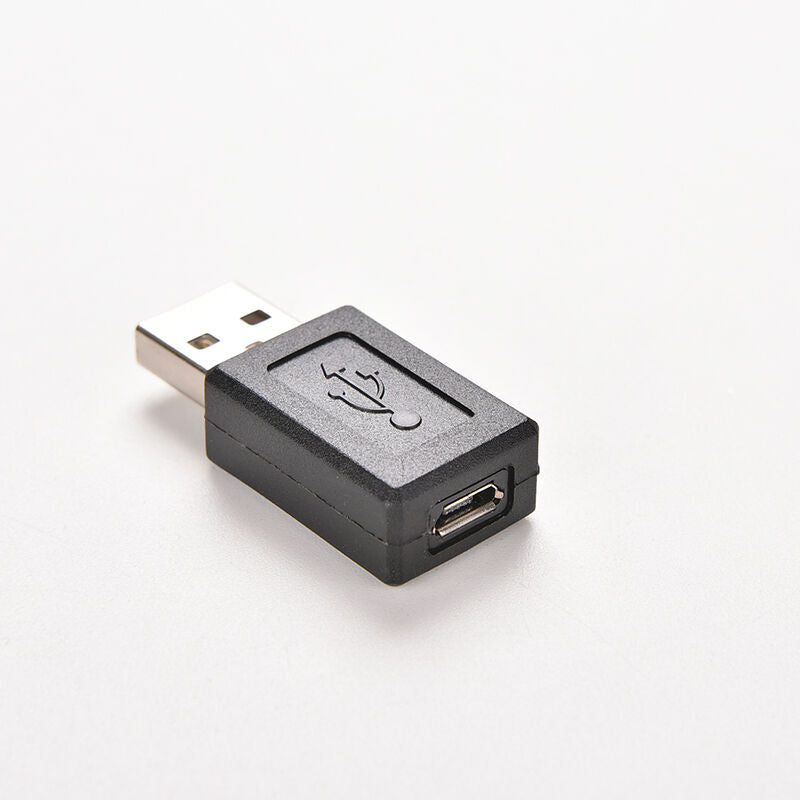 Micro USB 2.0 Female to USB A Male Converter Connector Male 2 Female Adapter  ES
