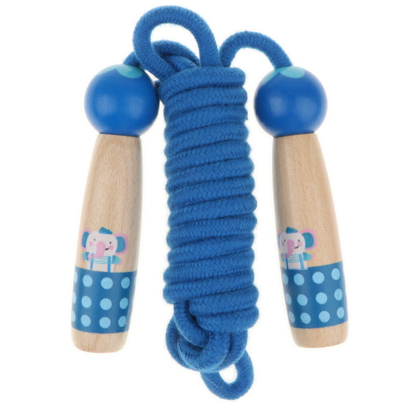 Jump Rope for Kids Girls & Boys Fun Outdoor Games Exercise Training - Blue