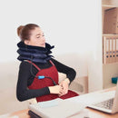 3-Layer Inflatable Neck Traction Pillow Cervical Neck Traction Device Adjustable