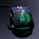 1X(Dtime Silent Click Usb Wired Gaming Mouse 6 Buttons 3200Dpi Mute Optical