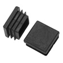Plastic Square Blanking End Caps Tubing Tube Inserts 25mmx25mm 10 Pcs M9S4