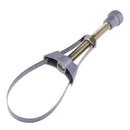 1Pc Aluminium Car Oil Filter Removal Metal Tool Strap Wrench Diameter Adjusta â„–[