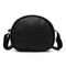 Cartoon Print Bag Girl Kids Sequins Shoulder Messenger Leather Bags (Black) A