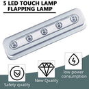 1* 5 LED Light Bar Battery Operated Cabinet Closet 6000K Light Lamp Wall Q6E7