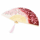 Butterfly Lily Flowers Pattern Fan Gift Fan G5K1