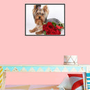 5D DIY Diamond Painting Dog Flowers Cross Stitch Embroidery Rhinestones Kit