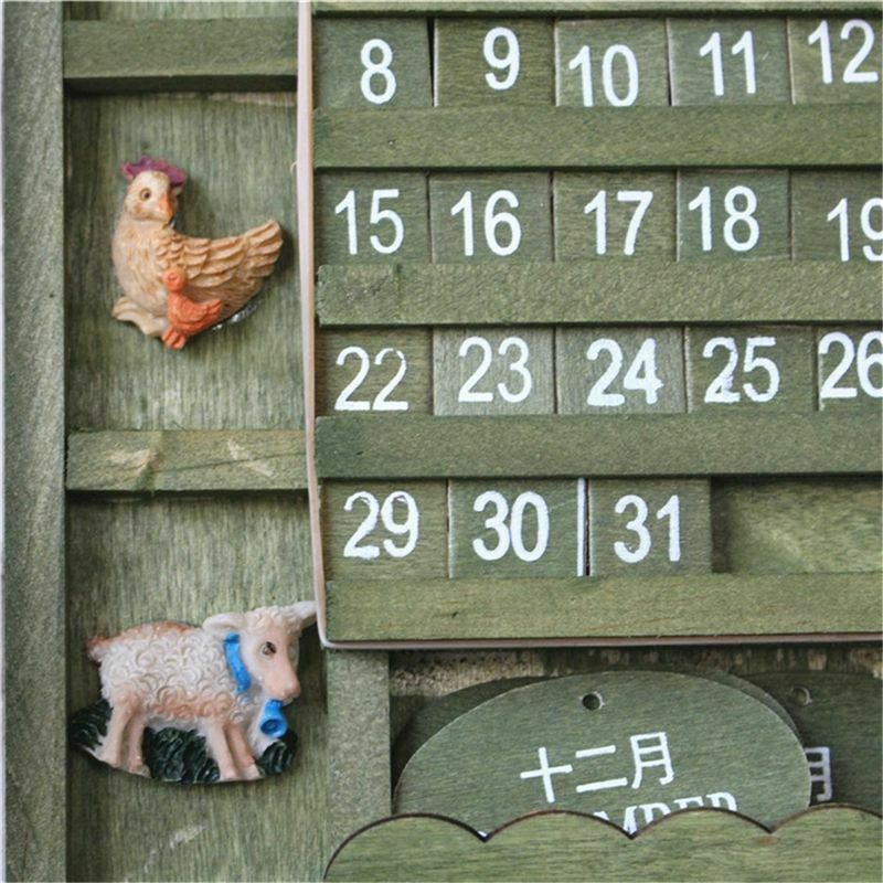 Retro rustic creative bilingual furniture Mediterranean can hang wood manua U5U3