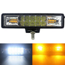 48W Strobe Flash Work Light Led Light Bar White Yellow For Offroad 4X4 Atv  O9J9