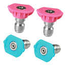 Lots 4 1/4 inch 2.5 GPM Soap & Rinse 2pcs SOAP Mode Pink Nozzles