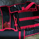 Storage Bag Accessories Tent nail Wind rope Red Organizer Case Camping vbf UQU