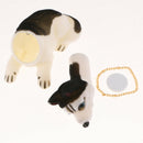 Husky Bobbing Head Dog, Bobble Head Car Dashboard Decorations Self Adhesive