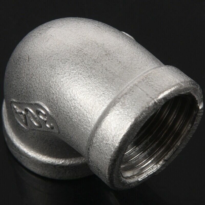 1/2BSP Female 90 Degree Stainless Steel Equal Elbow Pipe Fitting S1U8