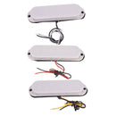 Pack of 3 Electric Guitar Replacement No Holes Cover Closed Single Coil Pickup
