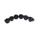 5pcs 12V coche redondo punto LED luz interruptor basculante ven JR