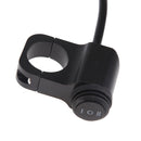 Waterproof 25mm 1" Motorcycle Handlebar Headlight ON/OFF/ON Switch Black