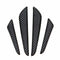 4x Anti-collision Trim Carbon Fiber Car Door Edge Guard Strip Protector Bump Bj