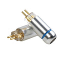 1 Pair Audio Connector Earphone Adapter HiFi Cable 2Pin Jack Socket 0.78mm Plug