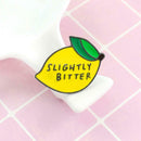 Creative Yellow Lemon Brooches Enamel Badges Jacket Bag Decor Jewelry Gift
