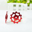 1Set 11T Bike Ultralight Aluminum Alloy Outdoor Bearing Wheel Rear Deraille