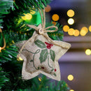 Rustic Christmas Tree Ornaments Stocking Decorations Burlap Country Christm