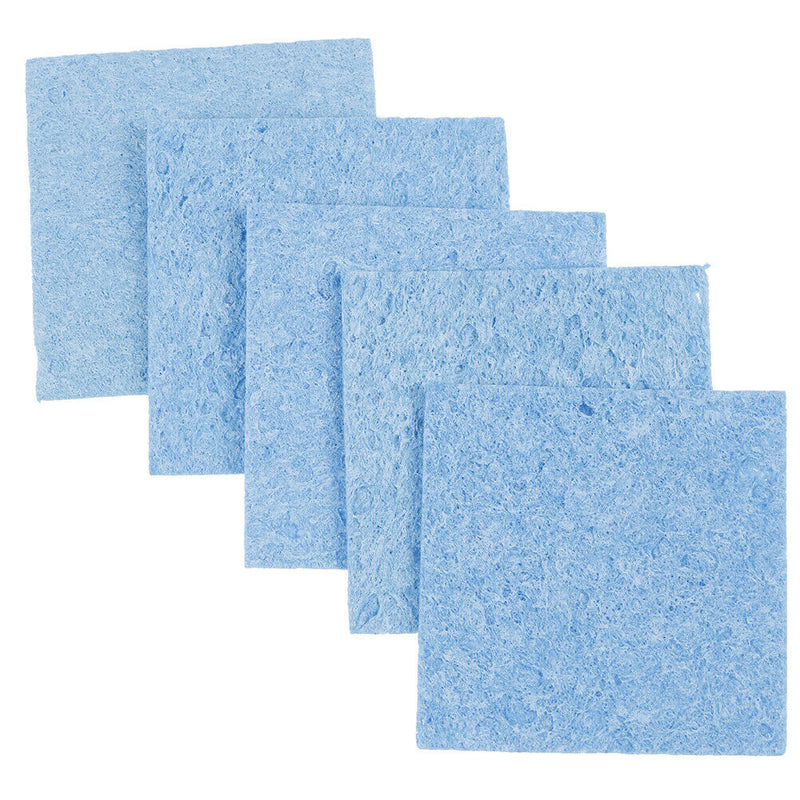 Hand Tool 5pcs 6cm*6cm Soldering Iron Solder Tip Welding Cleaning Sponge Pads