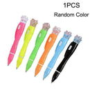 Multifunctional Ballpoint Pen With LED Light Flashlight Stationery N9C3 H1V Z5K0