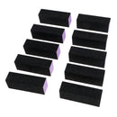 10PCS 4 Way Nail Buffer Buffing Block Sanding File Acrylic UV Smooth Sponge