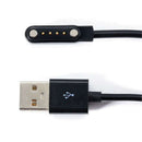 1X(4-Pin Usb Smart Watch Charging Cable Magnetic Power Power For Sma-09 Sma