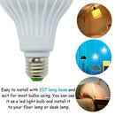 LED Bulb RGB Light Wireless Bluetooth Audio Speaker Music Dimmable Lamp Pla J7D5