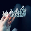 Luxury Handmade Rhinestone Bridal Crown Tiara Diadem Tiaras For Bride Headb