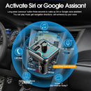 Bluetooth FM Transmitter for Car,Wireless FM Transmitter Radio Receiver Ada A4E4
