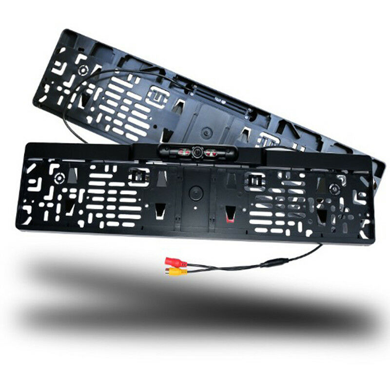 Car License Plate Frame Rear View Reverse Backup Parking Night Vision Camera 3CA