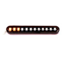 2PCS 12 LED Car Motorcycle Flowing Water Tail Brake Lights Turn Light Blinker