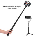 Telescopic Stabilizer Extension Rod for DJI OM4 Selfie Stick Phone Bracket Pole