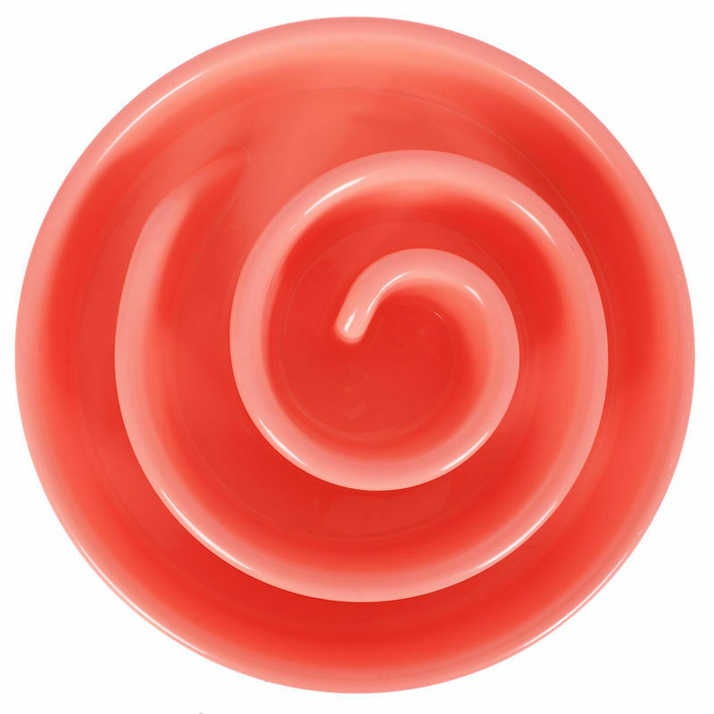 Pet Dog Feeding Food Bowls Puppy Slow Down Eating Feeder Dish Bowel Prevent