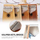 20-Key Kalimba DIY Keys Bridge Set Thumb Piano Musical Instrument Accessory A