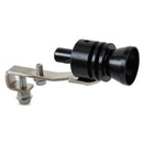Black Car Turbo Sound Whistle Muffler Exhaust Auto Blow-off Valve Simulator L