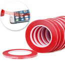 25M 3mm Red Adhesive Double Side Tape Strong Sticky For Cell Phone Repair