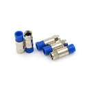 5pcs F Connector RG6 Coax Compression Cable Connector JR