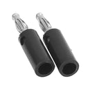 4mm Insulated Banana Plugs Connectors Jack New 10pcs + new Red Black O3T1