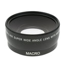 55mm 0.45x Wide Angle & Macro Lens for Canon Sony Pentax DSLR Camera with 62 mm