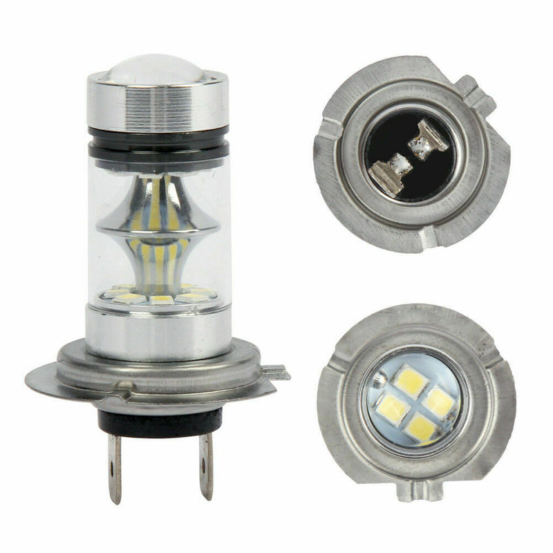 2X H7 LED Car Headlight High/Low 10000W 150000LM COB Kits Fog Lamp 6000K White