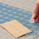 15pcs Clear Silicone Gel Non Slip Adhesive Rings for Computer Vase Fixing